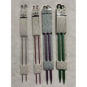 Yarnology Aluminum Knitting Needles 14 Inch Sizes 3 5 13 15 New